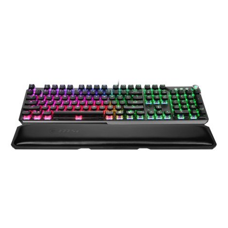 MSI | Gaming Keyboard | VIGOR GK71 SONIC BLUE | Gaming Keyboard | RGB LED light | US | Wired | Black | Numeric keypad | Blue Swi - 4